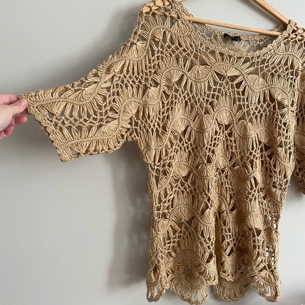 Women’s Open Knit Sweater - Picture 5 of 5